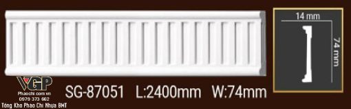 Len chân tường PU 7 cm BMT SG87051 Daklak Pleiku Kon Tum