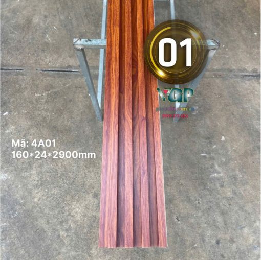 Lam 4 sóng cao Màu giả gỗ 01 tại Pleiku